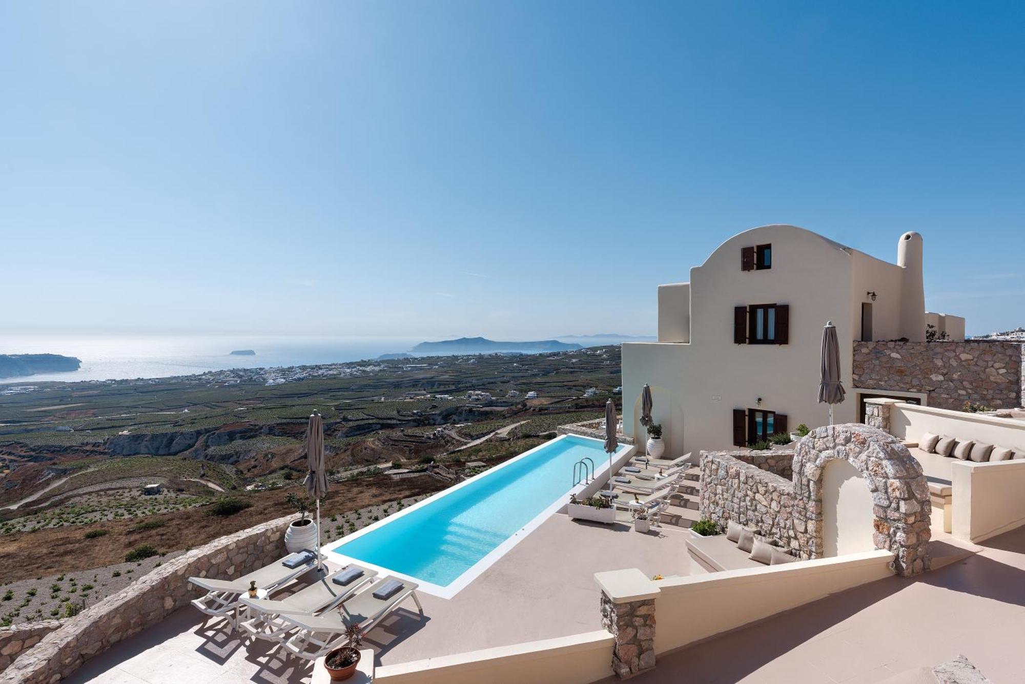 Zatrikion Santorini Villas Pýrgos Exteriér fotografie