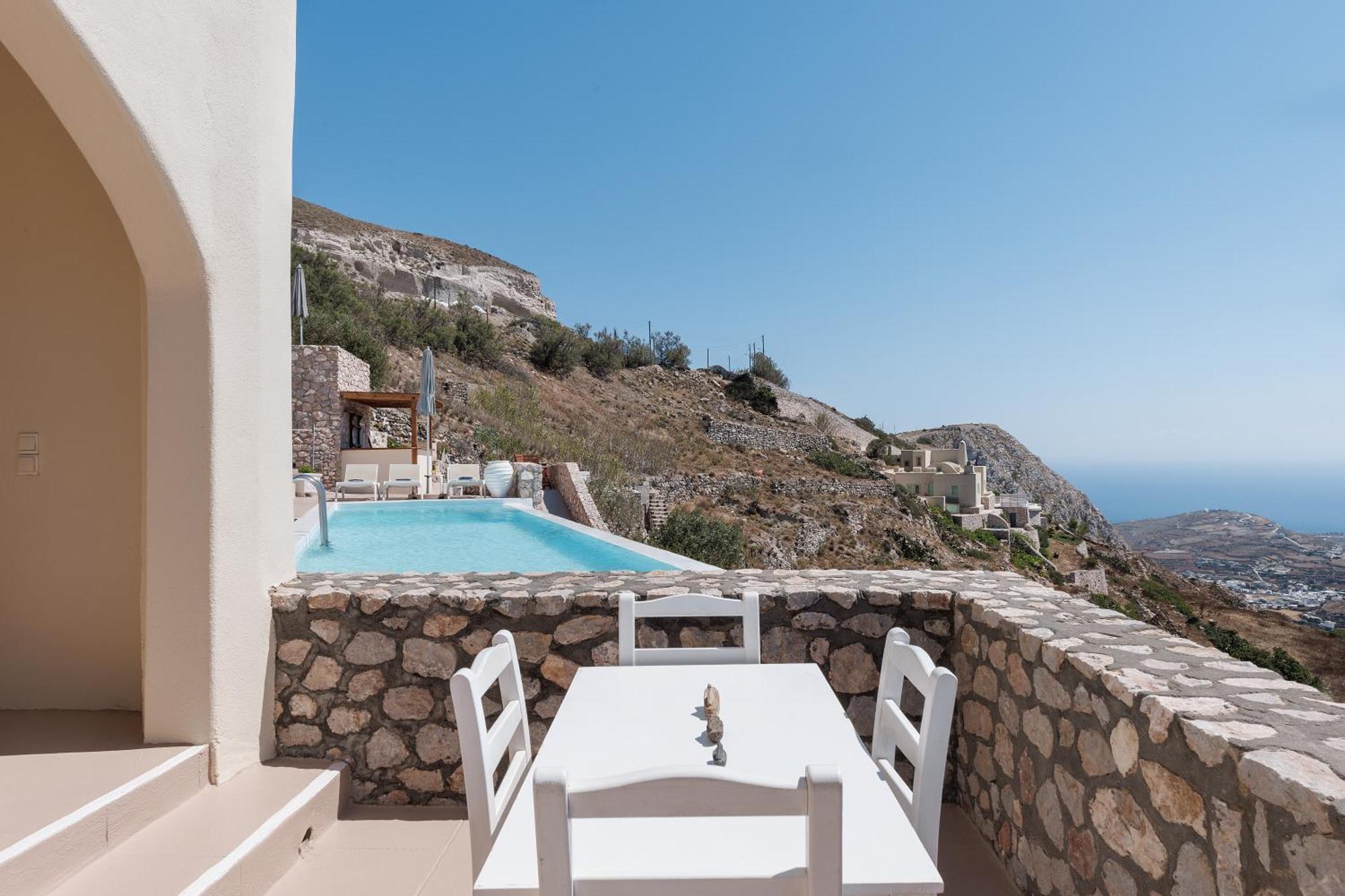 Zatrikion Santorini Villas Pýrgos Exteriér fotografie
