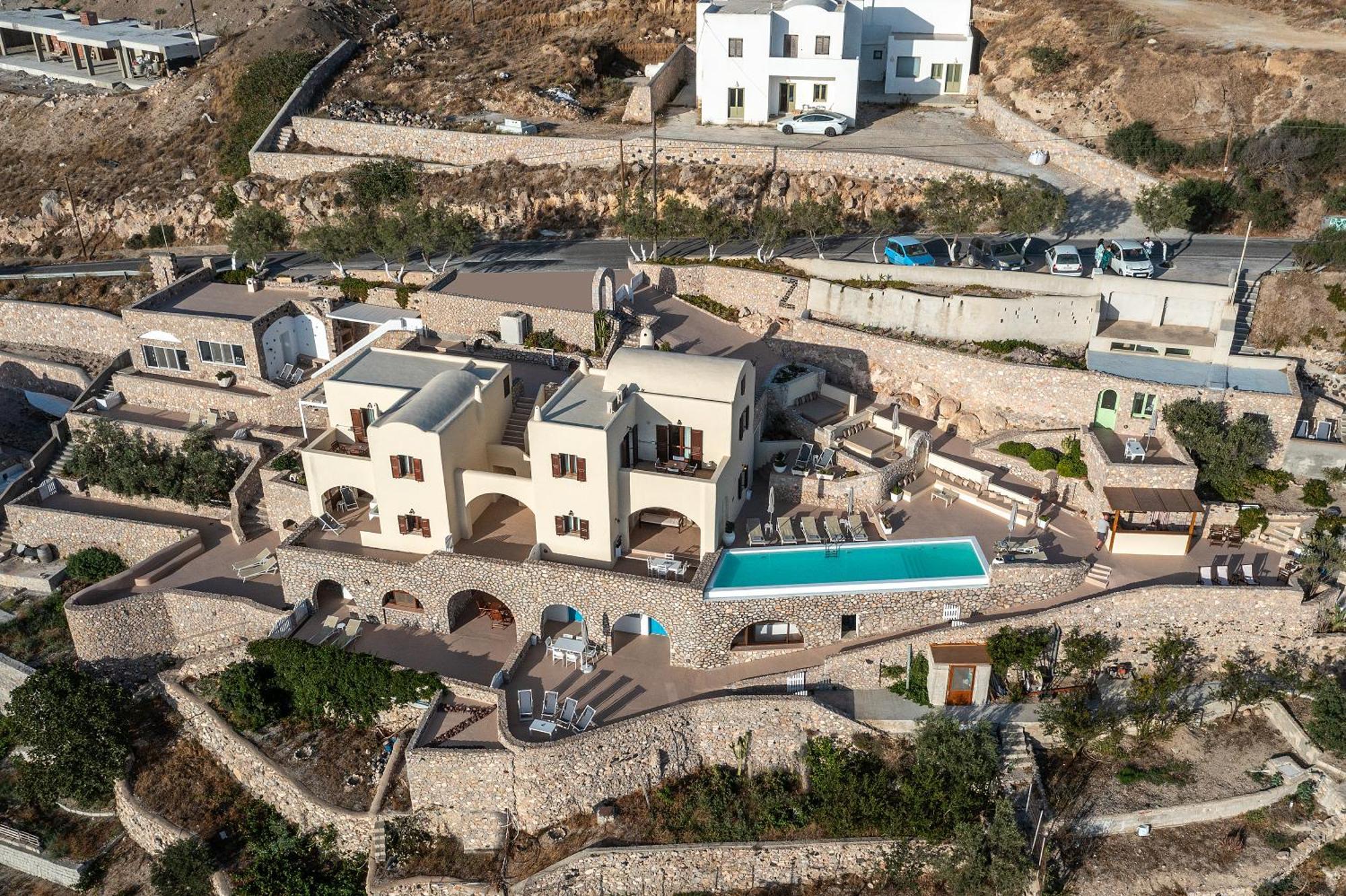 Zatrikion Santorini Villas Pýrgos Exteriér fotografie