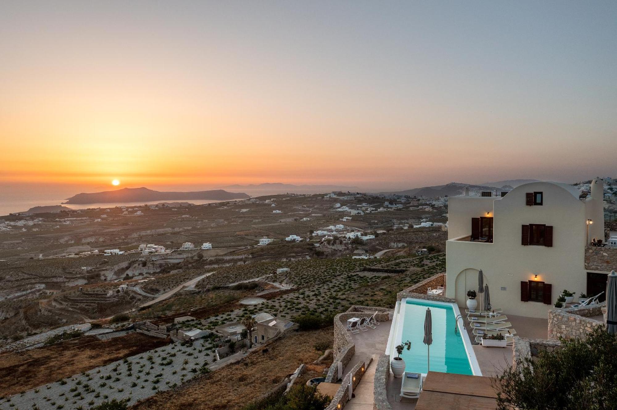 Zatrikion Santorini Villas Pýrgos Exteriér fotografie