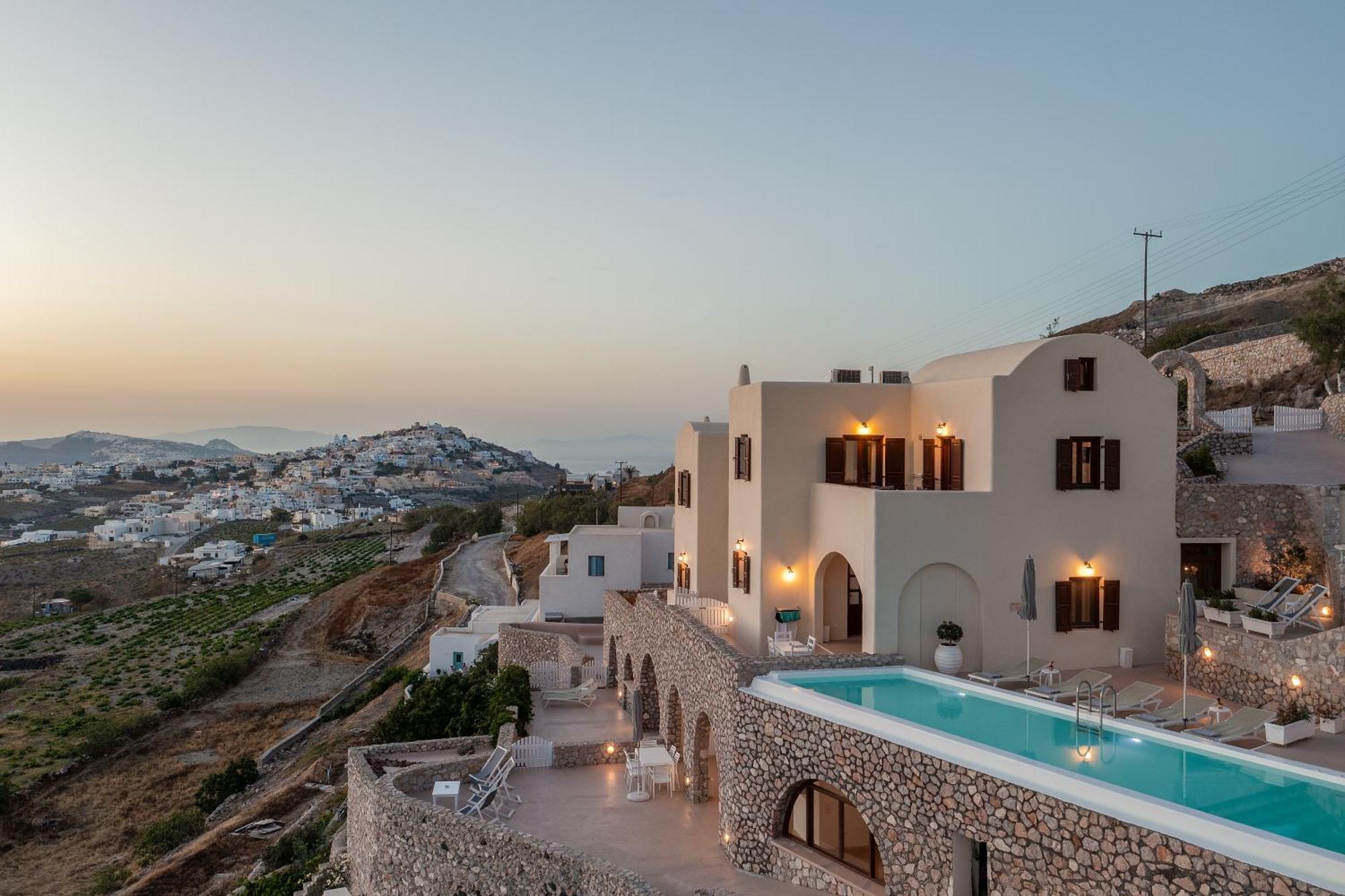 Zatrikion Santorini Villas Pýrgos Exteriér fotografie